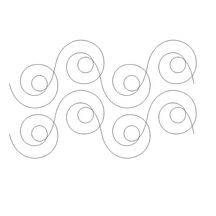 Mod Dots quilting pattern