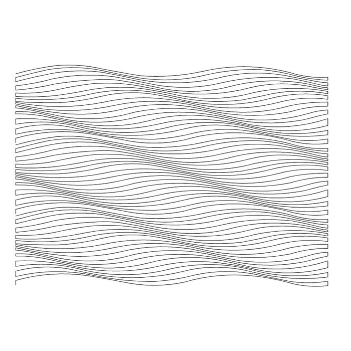 Modern Curves quilting pattern