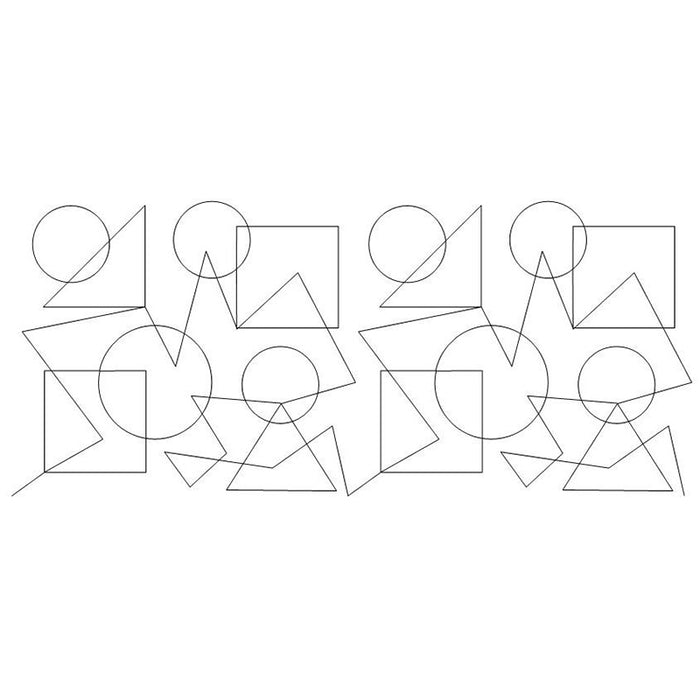 Modern Geometry quilting pattern
