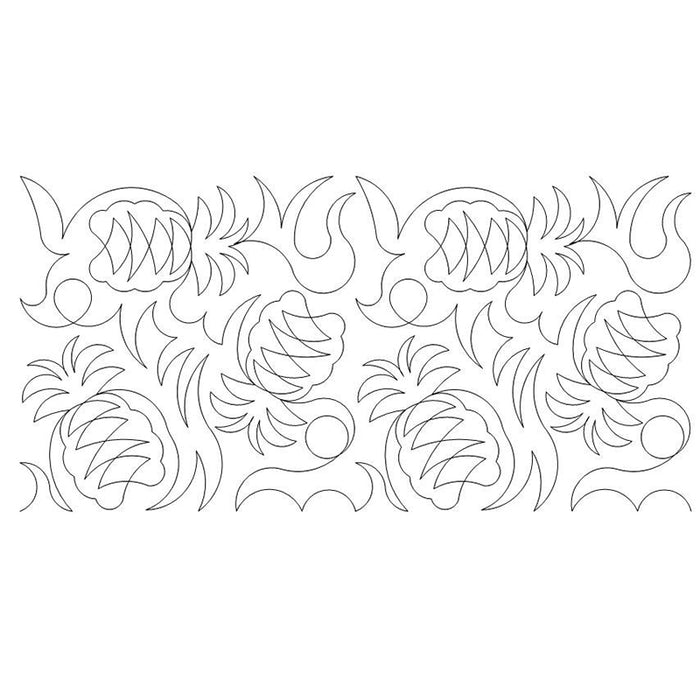 Pineapple quilting pattern