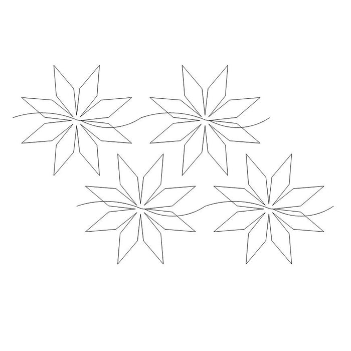 Pinwheel Star quilting pattern