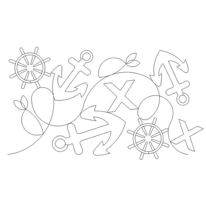 Pirate Pano quilting pattern