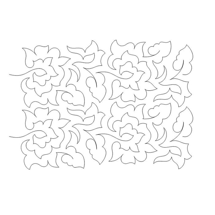 Rebecah's Rose quilting pattern