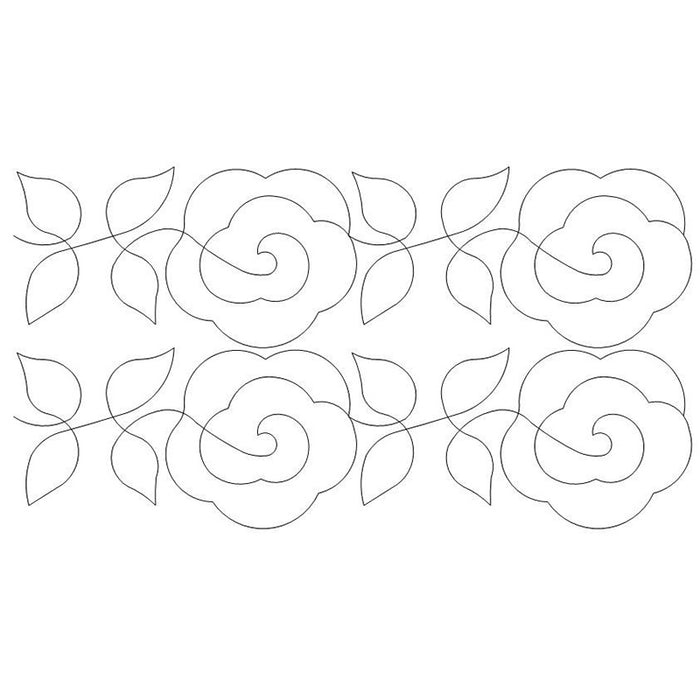 Rose Vine Panto quilting pattern