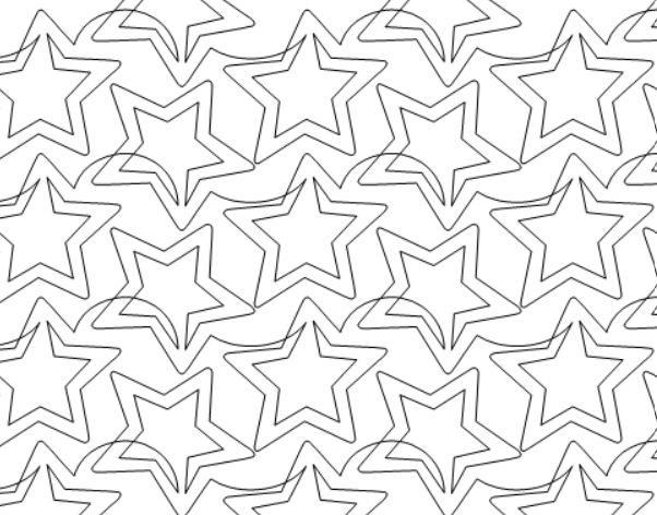 Star Echos quilting pattern