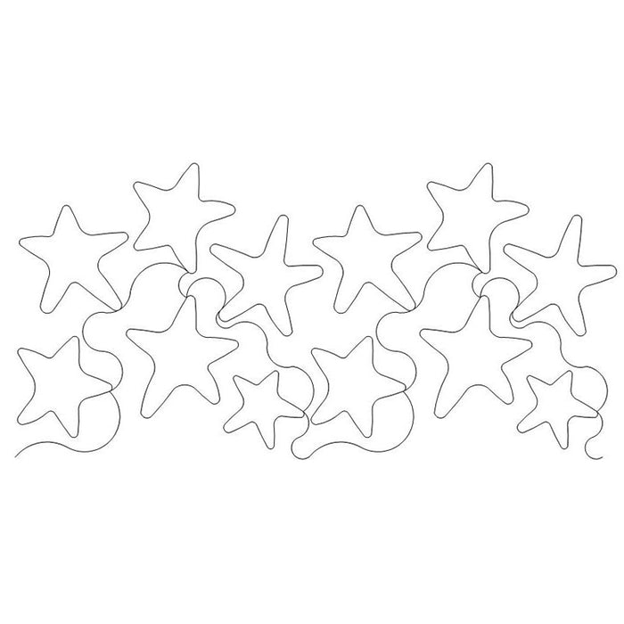 Star Fish Simple quilting pattern