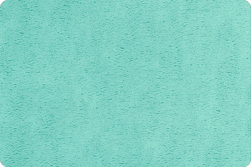 Shannon Fabrics Luxe Cuddle Bunny Aqua Sea Minky Fabric