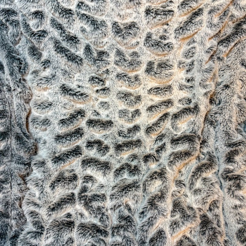 Minky Cuddle Blanket Luxe Iced Milan Silver Pine - On Pins & Needles Quilting Co.