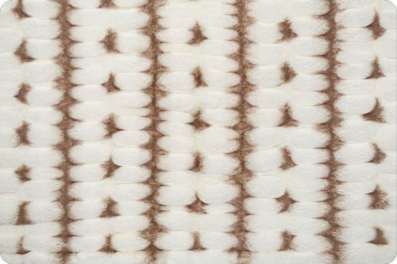 Minky Cuddle Blanket Luxe Milan Luca Natural Minky Blanket - On Pins & Needles Quilting Co.