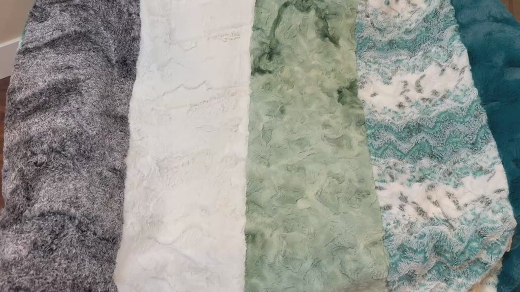 Monthly Bundle 5 Pack of 10" x 60" Luxe Cuddle Strips (Aug26) - Shannon Fabrics