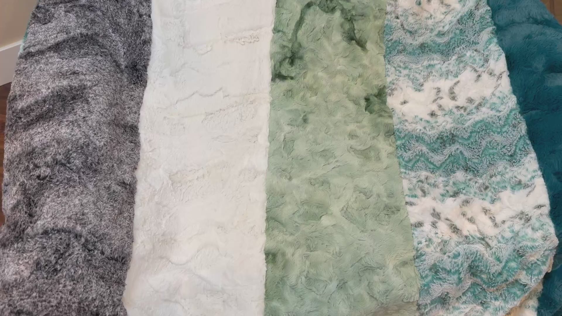 Monthly Bundle 5 Pack of 10" x 60" Luxe Cuddle Strips (Aug26) - Shannon Fabrics