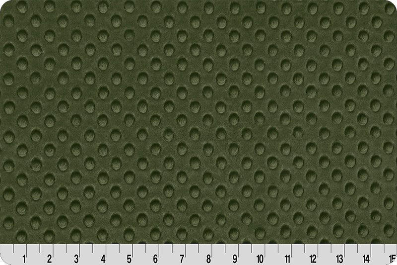 Shannon Fabrics Cuddle Dimple Hunter Minky Fabric - On Pins & Needles Quilting Co.