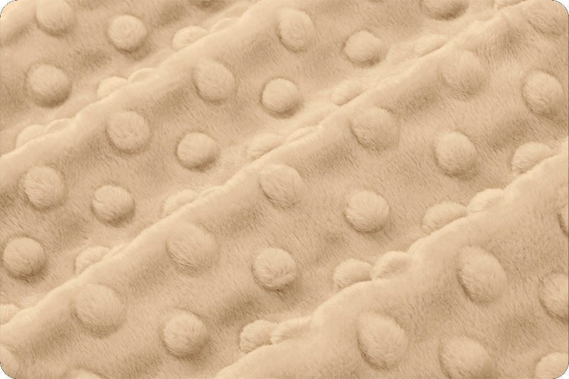 Shannon Fabrics Cuddle Dimple Latte Minky Fabric - On Pins & Needles Quilting Co.