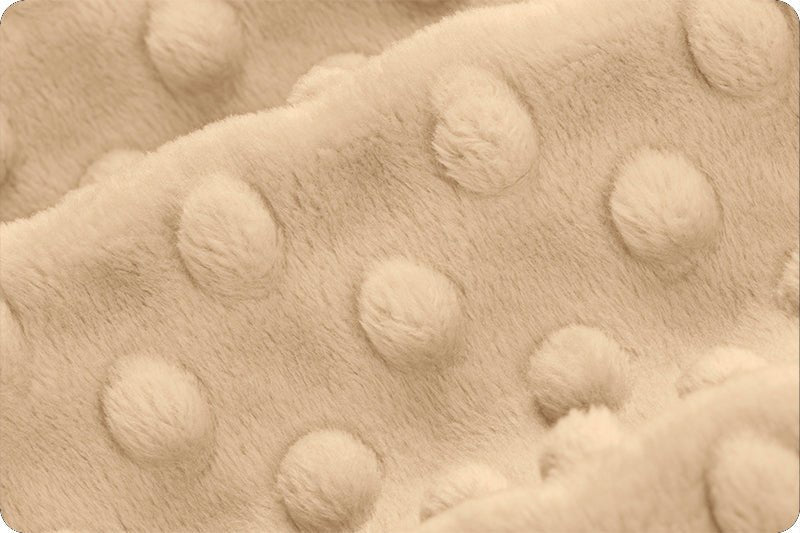 Shannon Fabrics Cuddle Dimple Latte Minky Fabric - On Pins & Needles Quilting Co.