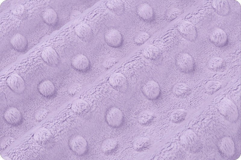 Shannon Fabrics Cuddle Dimple Lavender Minky Fabric - On Pins & Needles Quilting Co.