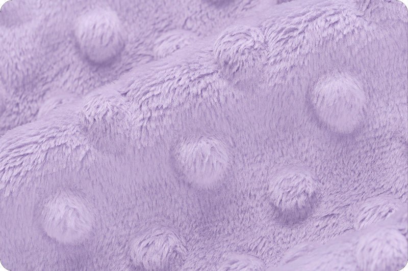 Shannon Fabrics Cuddle Dimple Lavender Minky Fabric - On Pins & Needles Quilting Co.