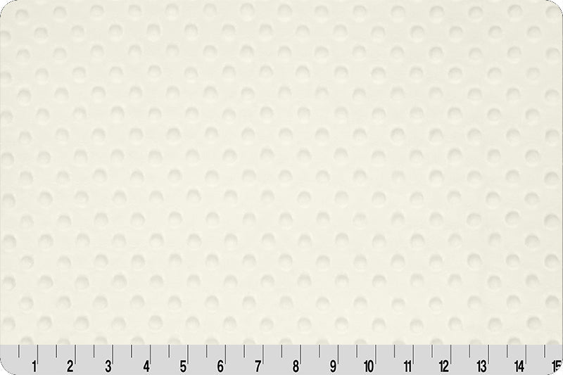 Shannon Fabrics Cuddle Dimple Natural Minky Fabric - On Pins & Needles Quilting Co.
