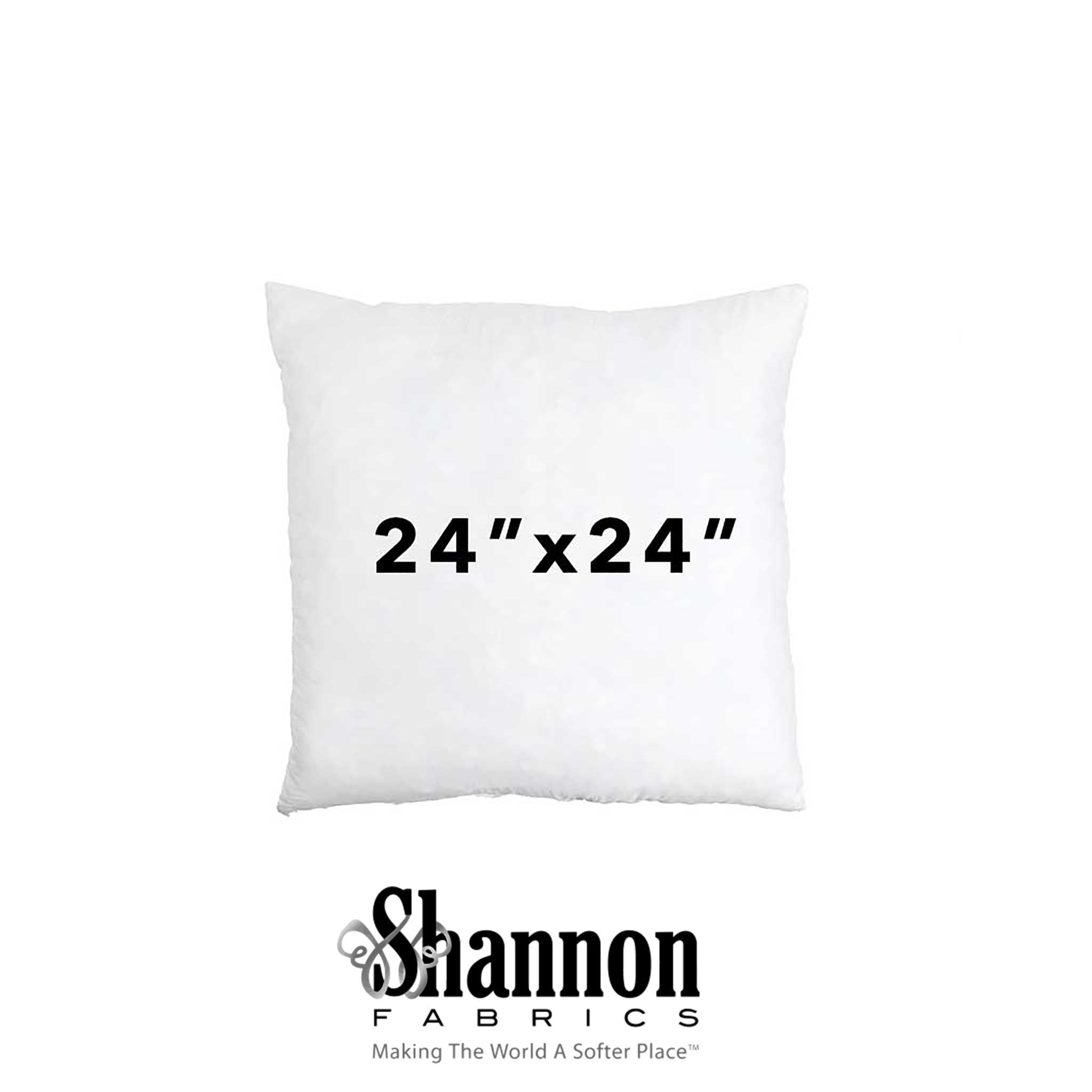 Shannon Fabrics Cuddle Dreamz 24x24" Memory Foam / Gel Fiber Pillow Form - On Pins & Needles Quilting Co.