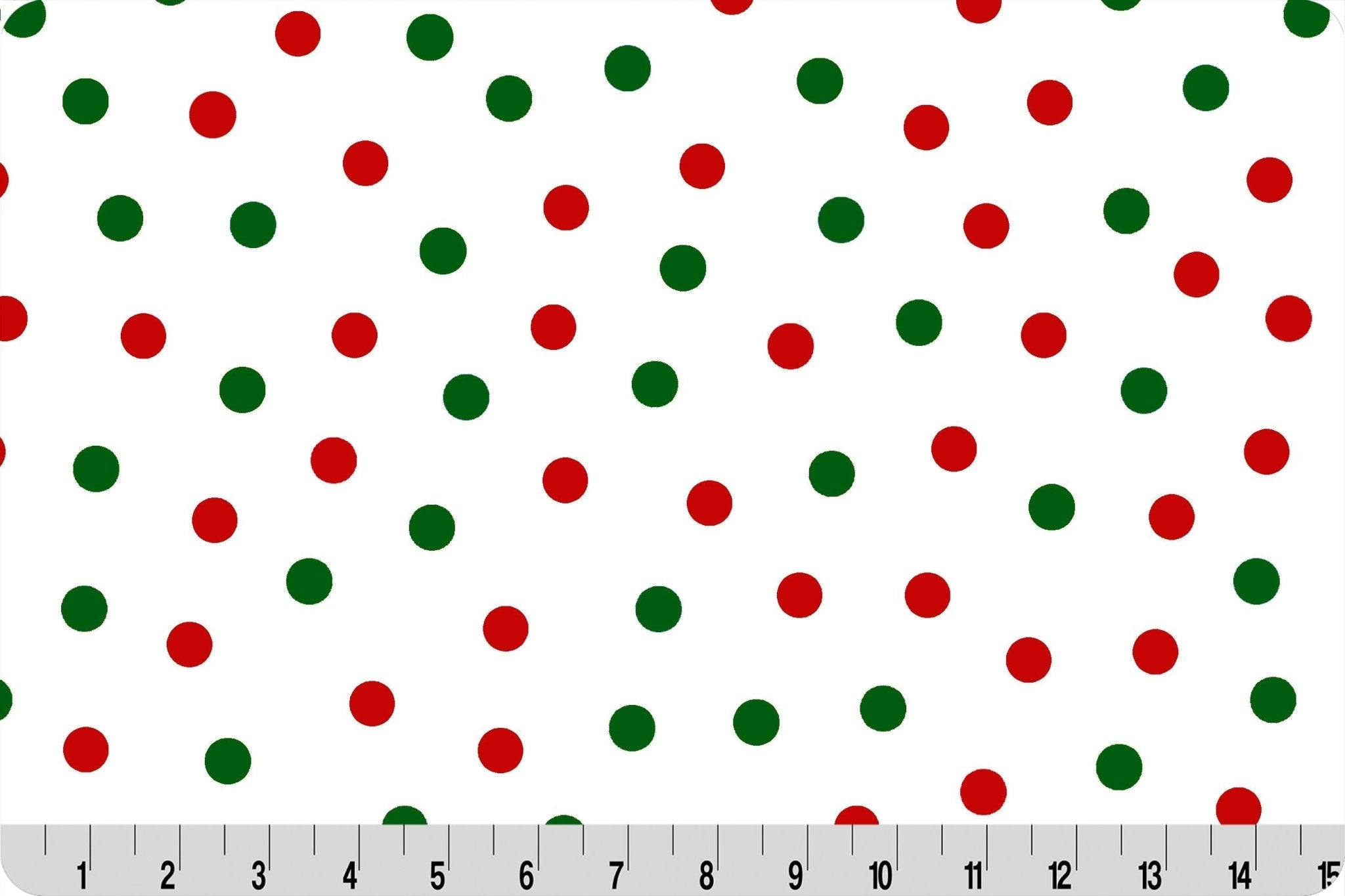 Shannon Fabrics Digital Cuddle Dot Christmas Minky Fabric - On Pins & Needles Quilting Co.