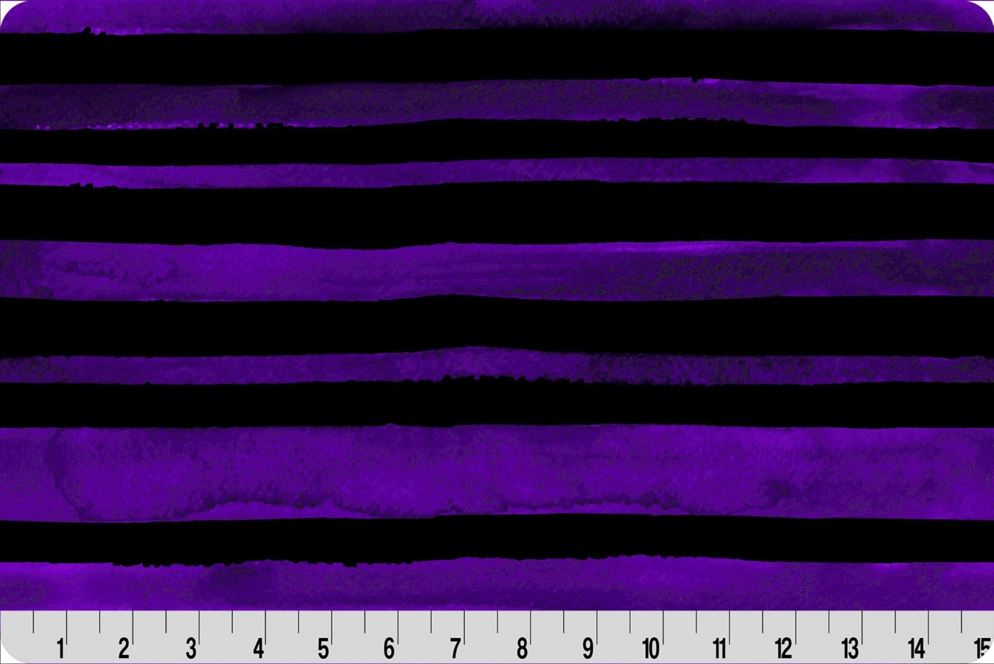 Shannon Fabrics Digital Cuddle Stripe Purple/Black Minky Fabric - On Pins & Needles Quilting Co.