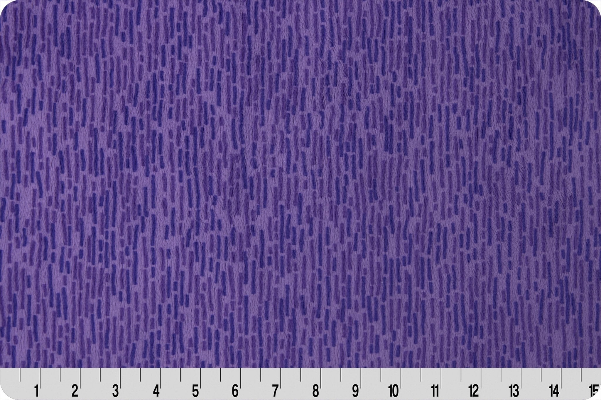 Shannon Fabrics Extra Wide 90" Dash Cuddle Amethyst Minky Fabric - On Pins & Needles Quilting Co.