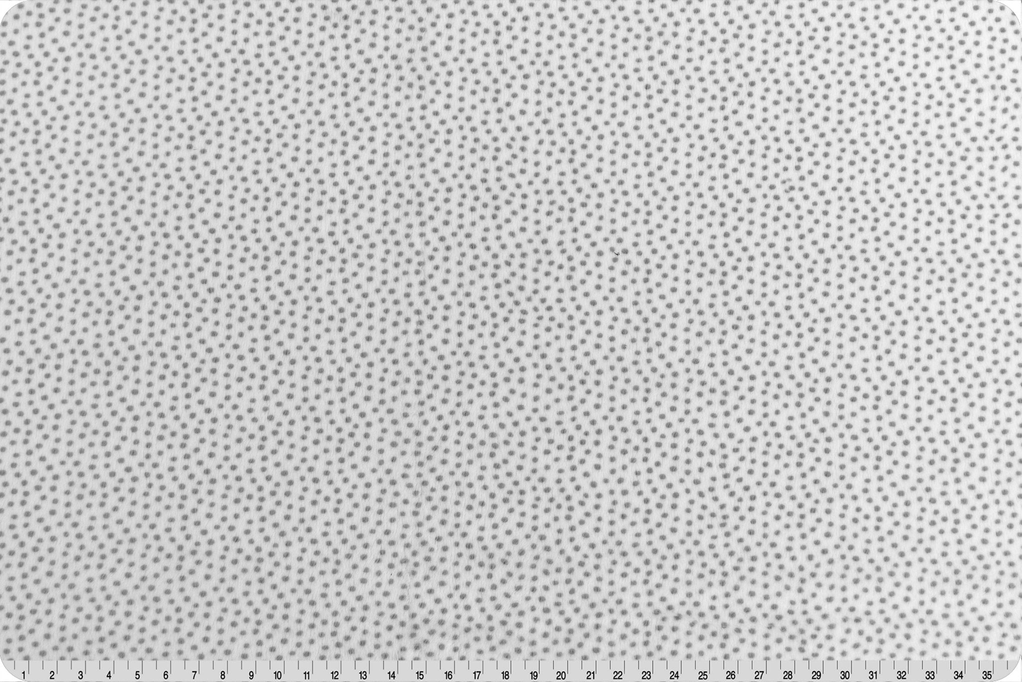 Shannon Fabrics Extra Wide 90" Dottie Cuddle Silver Minky Fabric - On Pins & Needles Quilting Co.