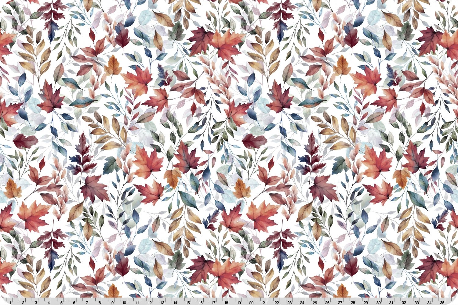Shannon Fabrics Harvest Hues Digital Cuddle Multi Minky Fabric - On Pins & Needles Quilting Co.