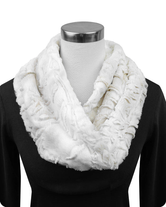 Shannon Fabrics Infinity Scarf Cuddle Kit Sorbet Poppy Pearlized - On Pins & Needles Quilting Co.