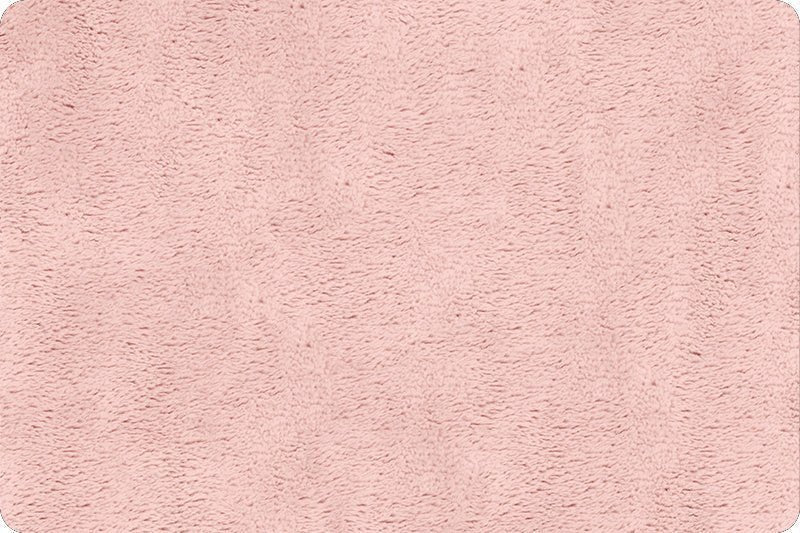 Shannon Fabrics Luxe Cuddle Bunny Rosewater Minky Fabric - On Pins & Needles Quilting Co.