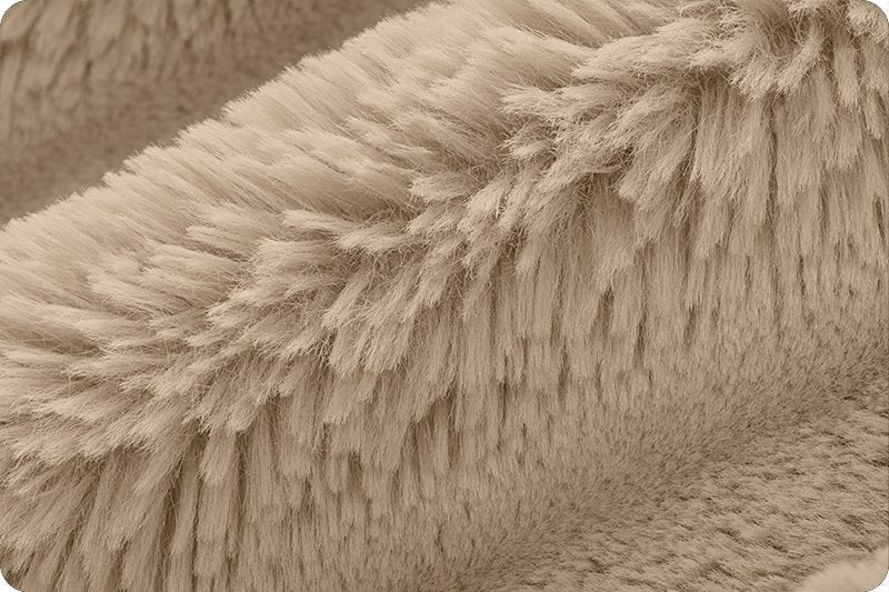 Shannon Fabrics Luxe Cuddle Bunny Simply Taupe Minky Fabric - On Pins & Needles Quilting Co.