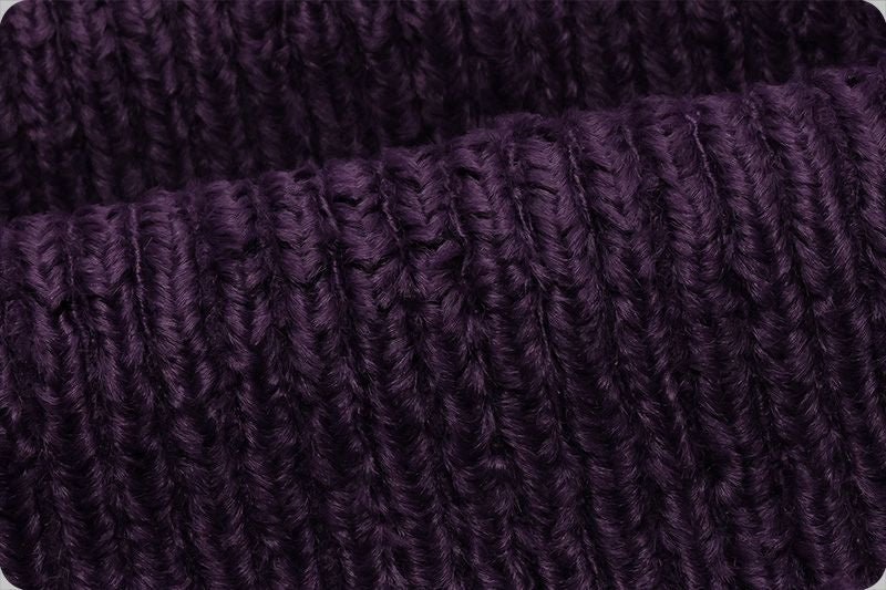 Shannon Fabrics Luxe Cuddle Chenille Berry Minky Fabric - On Pins & Needles Quilting Co.