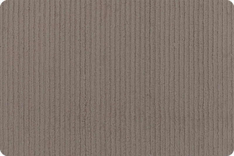 Shannon Fabrics Luxe Cuddle Chenille Simply Taupe Minky Fabric - On Pins & Needles Quilting Co.