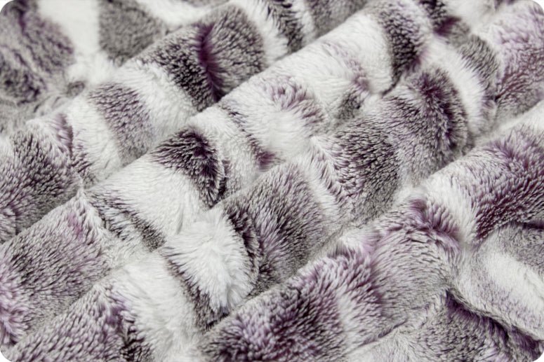 Shannon Fabrics Luxe Cuddle Frosted Himalayan Elderberry Minky Fabric - On Pins & Needles Quilting Co.