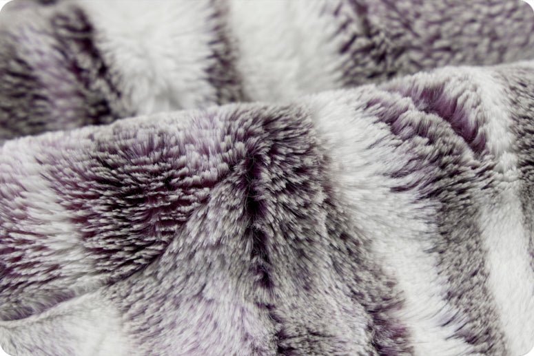 Shannon Fabrics Luxe Cuddle Frosted Himalayan Elderberry Minky Fabric - On Pins & Needles Quilting Co.