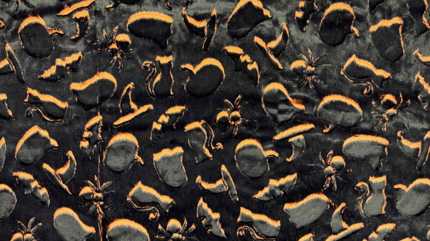 Shannon Fabrics Luxe Cuddle Frosted Spooky Molton Minky Fabric - On Pins & Needles Quilting Co.