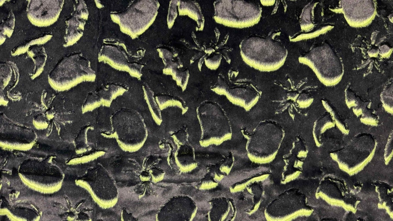 Shannon Fabrics Luxe Cuddle Frosted Spooky Slime Minky Fabric - On Pins & Needles Quilting Co.