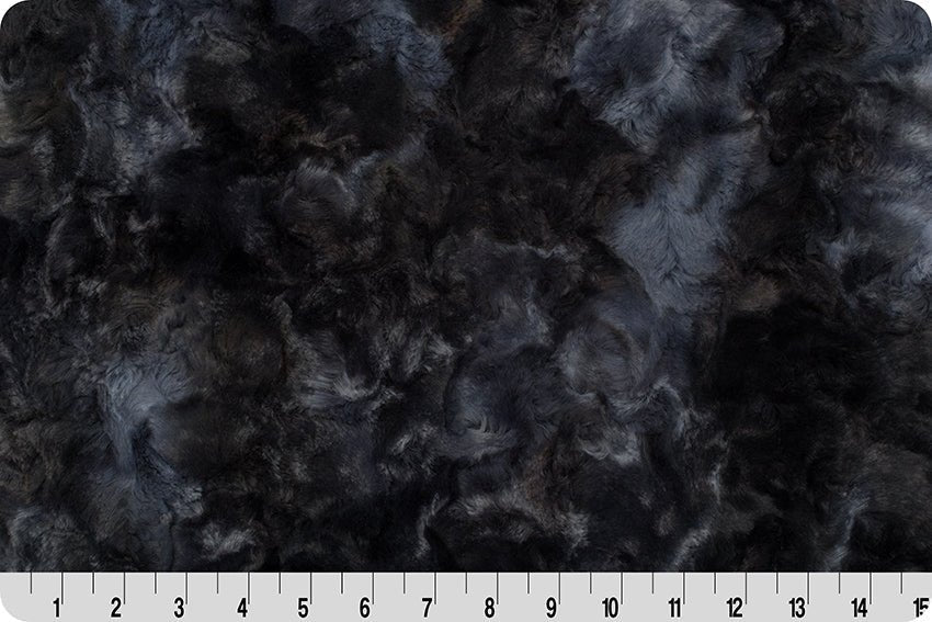 Shannon Fabrics Luxe Cuddle Galaxy Denim Night Minky Fabric - On Pins & Needles Quilting Co.