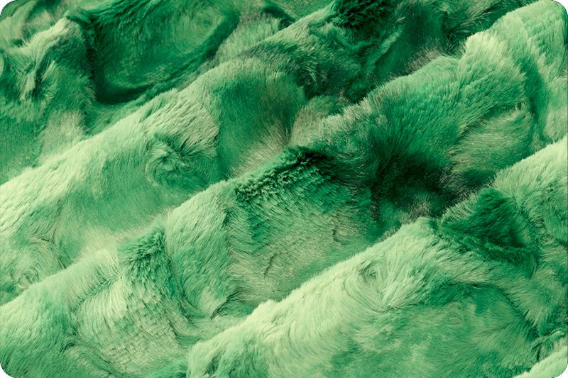 Shannon Fabrics Luxe Cuddle Galaxy Evergreen Minky Fabric - On Pins & Needles Quilting Co.