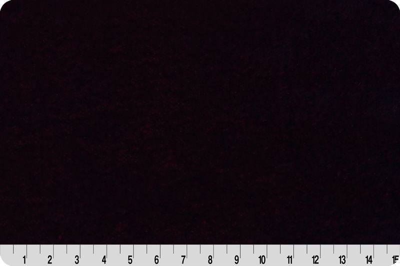 Shannon Fabrics Luxe Cuddle Glazed Encore Cherry Cola Minky Fabric - On Pins & Needles Quilting Co.