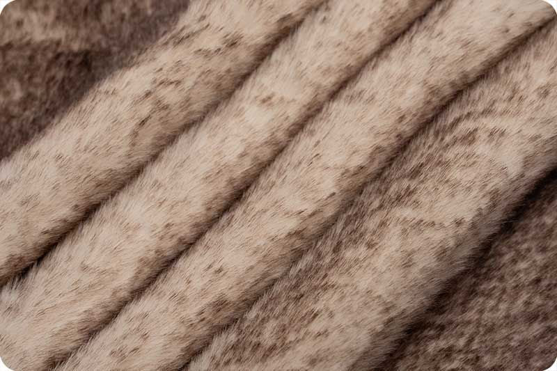 Shannon Fabrics Luxe Cuddle Glazed Encore Coffee Cake Minky Fabric - On Pins & Needles Quilting Co.