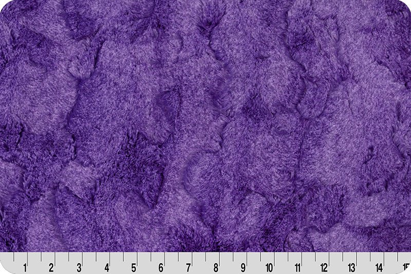 Shannon Fabrics Luxe Cuddle Heather Loganberry Minky Fabric - On Pins & Needles Quilting Co.