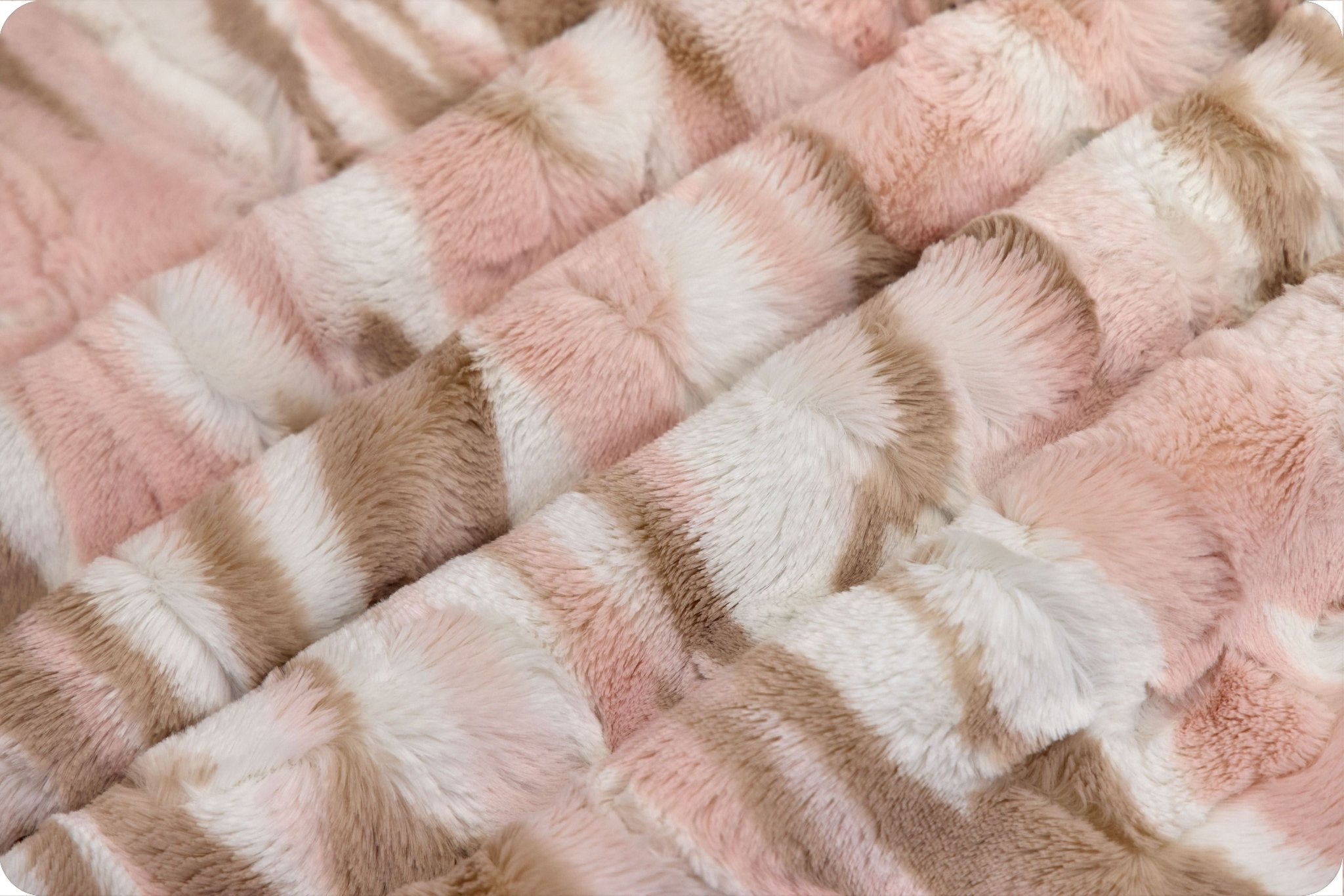 Shannon Fabrics Luxe Cuddle Himalayan Ice Pink Minky Fabric - On Pins & Needles Quilting Co.