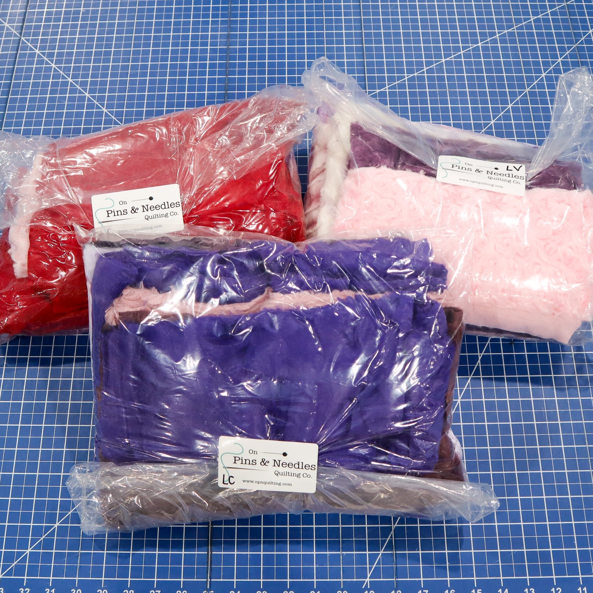 Shannon Fabrics Luxe Cuddle Minky Fabric 2 Pound Scrap Bag - On Pins & Needles Quilting Co.