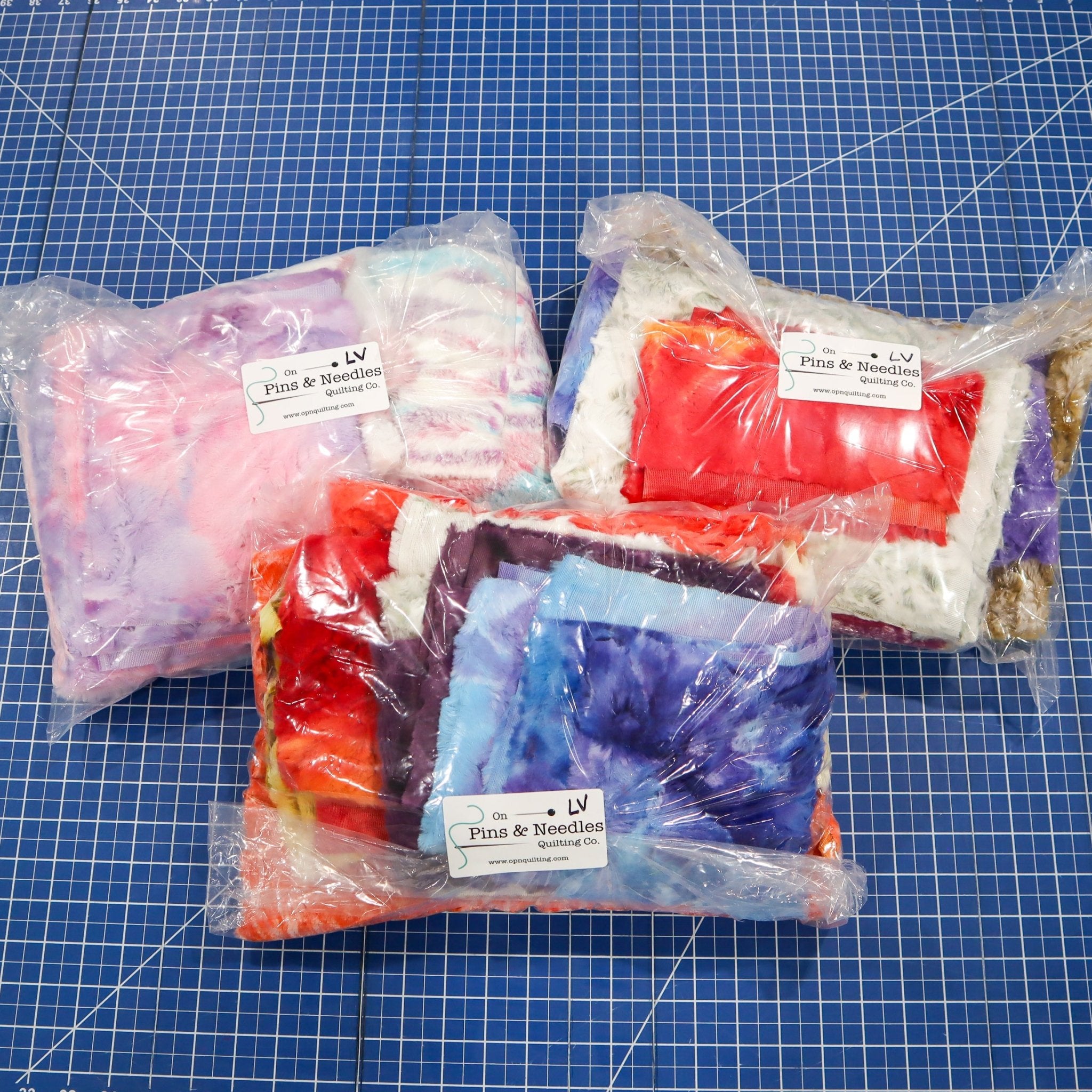 Shannon Fabrics Luxe Cuddle Minky Fabric 2 Pound Scrap Bag - On Pins & Needles Quilting Co.