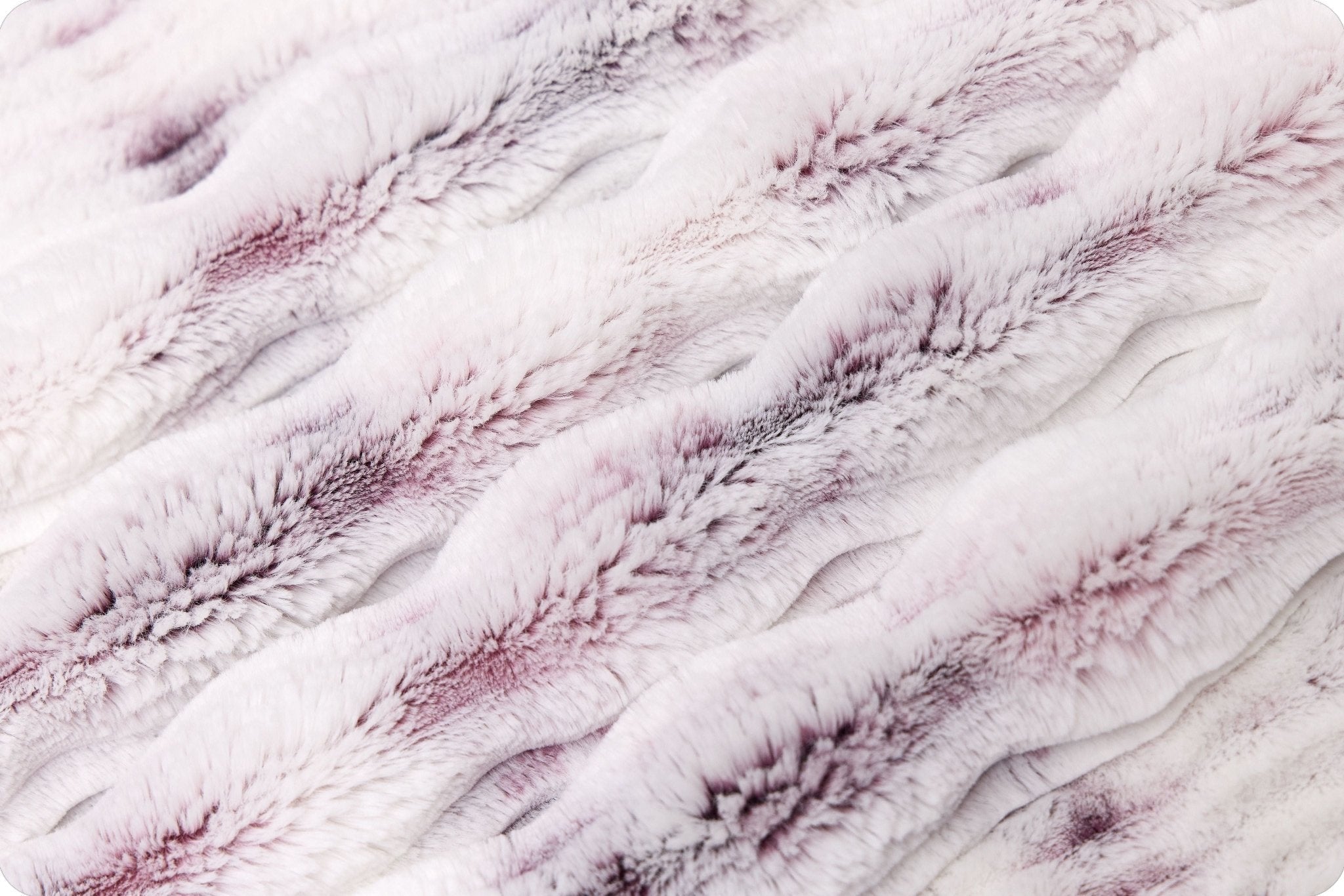 Shannon Fabrics Luxe Cuddle Prism Oceana Rosewine Minky Fabric - On Pins & Needles Quilting Co.