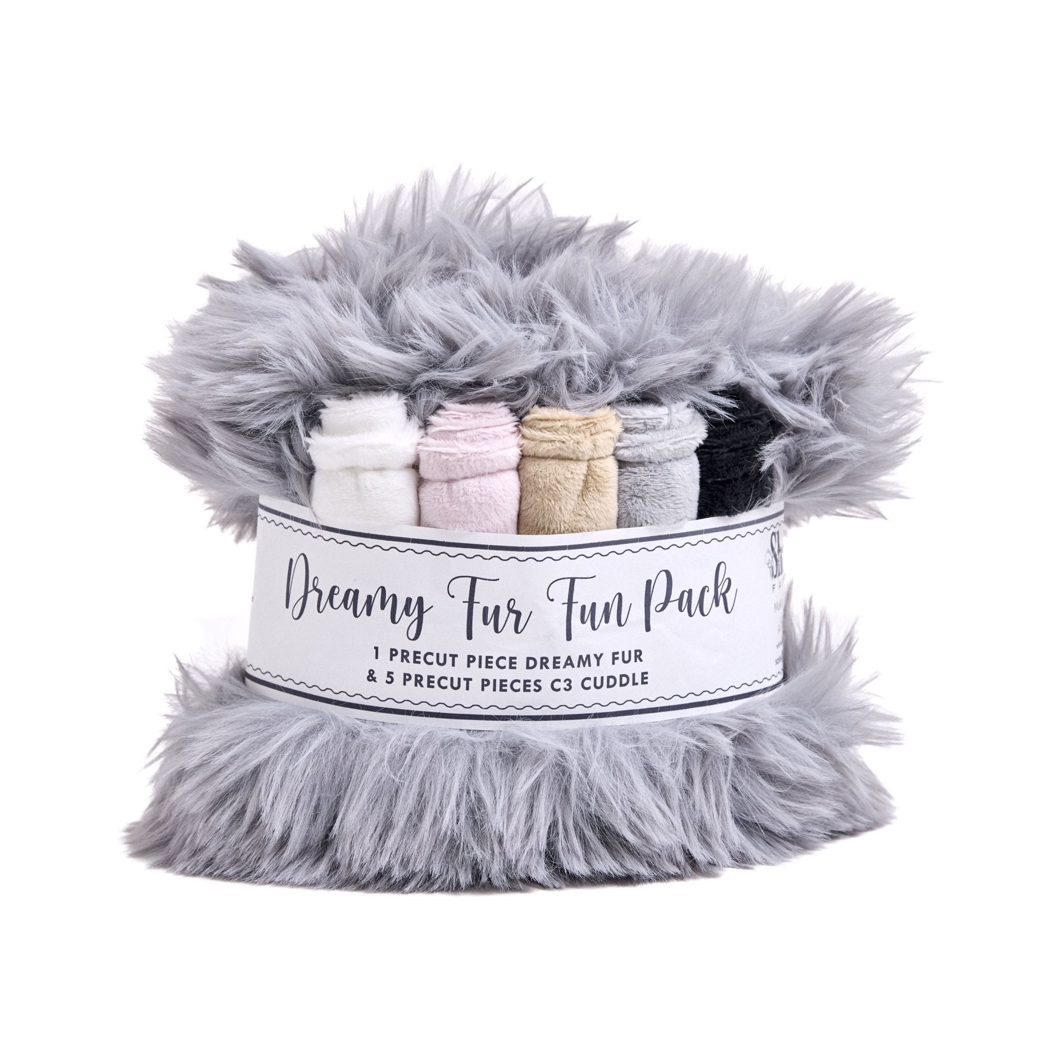 Shannon Fabrics Luxe Dreamy Fur Fun Pack Alloy Minky Fabric - On Pins & Needles Quilting Co.