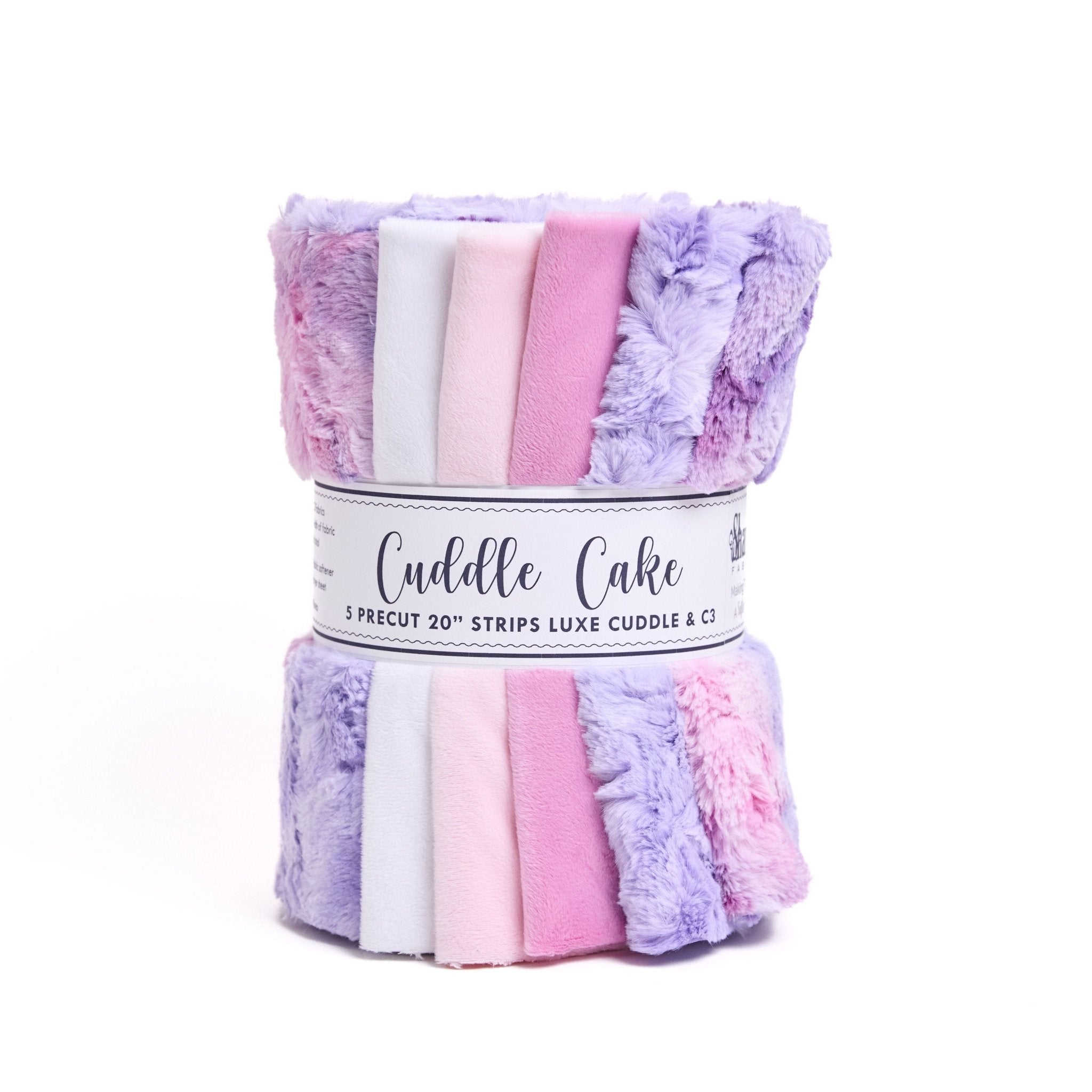 Shannon Fabrics Solid Cuddle 3 Cake Kit Sorbet Unicorn Minky Fabric - On Pins & Needles Quilting Co.