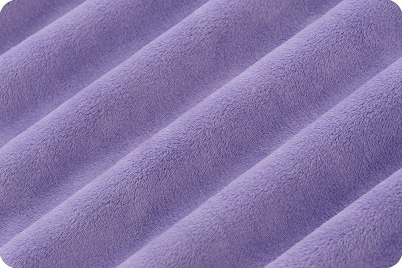 Shannon Fabrics Solid Cuddle 3 Iris Minky Fabric - On Pins & Needles Quilting Co.