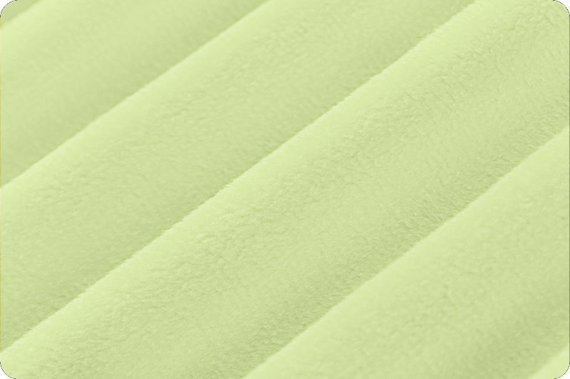 Shannon Fabrics Solid Cuddle 3 Mint Minky Fabric - On Pins & Needles Quilting Co.