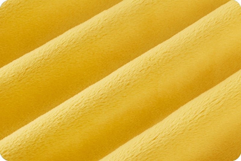 Shannon Fabrics Solid Cuddle 3 Sunshine Minky Fabric - On Pins & Needles Quilting Co.